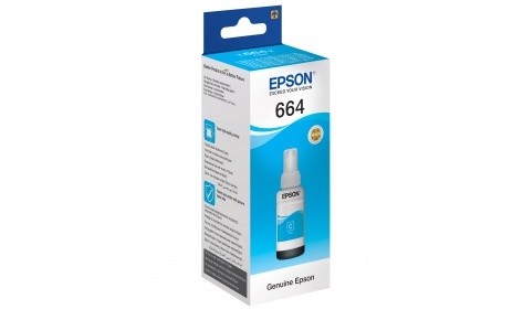 Контейнер с чернилами (C13T66424A) №664 cyan EPSON L100/L200 70ml Original