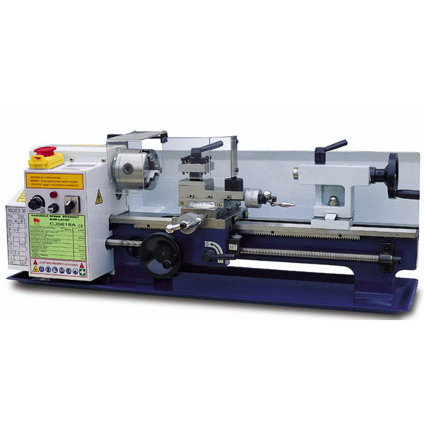 Токарный станок по металлу Mini Metal Lathe Machine ML300. Напряжение питания 220В 50Гц. Номинальная мощность: 500Вт. Максимальная длина резки 300мм. Максимальный диаметр резки 180мм. Длина сетевого шнура: 1,7м. Габариты: 760×310×320мм. Масса: 40кг.