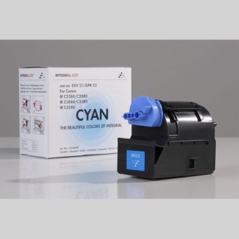Тонер Canon C-EXV21 cyan Integral
