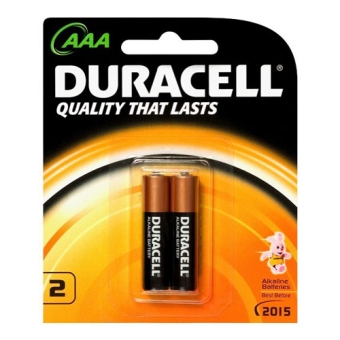 Батарейка AAA DURACELL alkaline (LR03/1.5V) пара