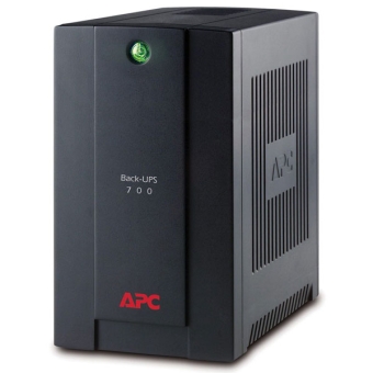 ИБП APC BX700UI, 700BA, 700VA/,390W, 140-300V, 200*115*256mm 6kg, 4 розетки  (линейно-интерактивный)