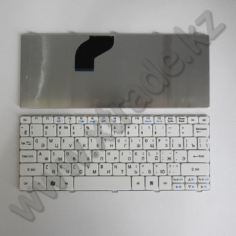 Клавиатура для ноутбука ACER AS ONE 532H / D260 / D270 (ACR12-RU-A), белая, рус.