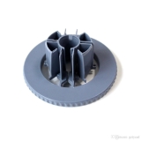 Заглушка шпинделя ступицы (черная+синяя) для HP DesignJet 500 / 800 / 1050 / 1055 / 100 / 130 (C7769-40153 / C7769-40169 / C7769-60401)