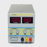 Блок питания Yihua 3010D мощный источник с плавной регулировкой выходного тока до 10 А при максимальном напряжении 30 В, что позволяет подключать к блоку нагрузку вплоть до 300 Вт.Максимальное напряжение: 30 В, максимальный ток:10 А, выходная мощность: до
