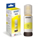 Контейнер с чернилами (C13T00S44A) №103 yellow EPSON EcoTank-L1110/L3100/L3101/L3110/L3111/L3150/L3151/L5190 65ml Original