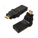 Переходник HDMI F/ MiniHDMI M (поворотный)