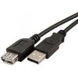 USB02-06p Кабель Defender USB 2.0 AM-AF, удлинитель, 1.8m (p.bag), box-200 87456