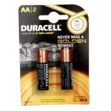 Батарейка AA DURASELL alkaline (LR6/1.5V) пара