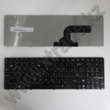 Клавиатура для ноутбука ASUS K73/X53/G72/X53/K53/A53/A52J/K52J/G51/G53/N53 (Small enter key), черная, рус.