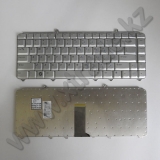 Клавиатура для ноутбука DELL XPS M1330/INS 1420/INS1525/1520/PP26L/PP28L/Inspiron 1420/1520/1521/1525/1526/XPS M1330/ XPS M1530 (DEL7-US-SILVER-A), серая, англ.