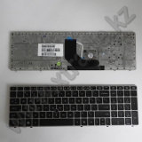 Клавиатура для ноутбука HP 6570/8570, черная, англ.