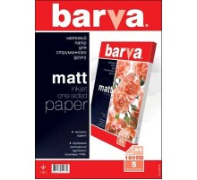 180g А4 5л бумага BARVA Матовая (IP-A180-T01)