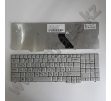 Клавиатура для ноутбука ACER Aspire 9400/9300/9410/9420/7000/7110/7710/7520/5235/5335/ 5535/5735/65292/TravelMate 7320/7720/7720G, серая, рус.