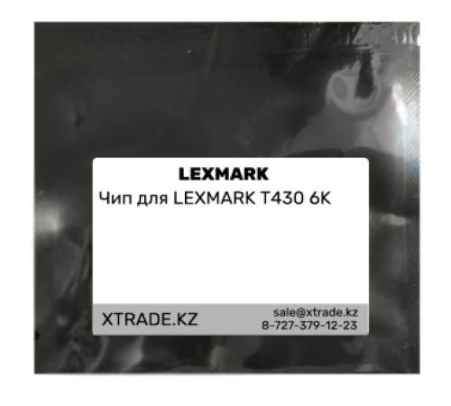 Чип для LEXMARK T430 6K