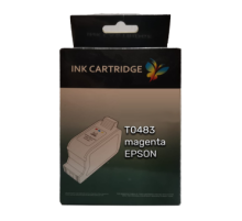 Картридж (T0483) magenta для EPSON R200 / R220 / R300 / R300ME / R320 / R340 / RX500 / RX600 / RX620 / RX640 ОЕМ