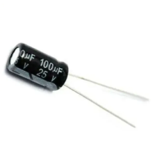 Конденсатор танталовый   100UF 25V (6*11)