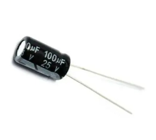 Конденсатор танталовый   100UF 25V (6*11)