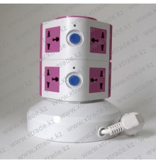 Разветвитель-адаптер вертикальный на 8 розеток (3m) 13A/250V 50/60Hz max:2500W