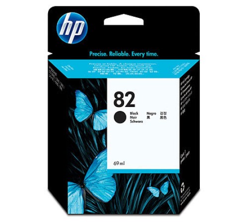 Картридж №82 CH565A black для HP DesignJet 500/510/800/820/815, 69 ml Original в Алматы