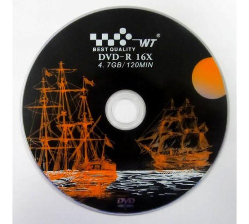 DVD-R Disk 4,7 Gb 16X (50 pack) WT DVD-R Disk 4,7 Gb 16X (50 pack) WT
