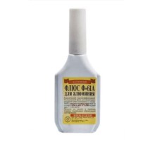 Флюс для алюминия Ф-61А. Бескадмиевый флюс для низкотемпературной пайки алюминия и сплава АМЦ с медью и сталью припоями на основе олово-цинк и цинк-кадмий, рабочий температурный интервал активности 160°-380°С