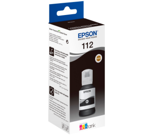 Контейнер с чернилами  №112 black EPSON EcoTank - C13T06c14A  L11160/ L1515 127ml. ОЕМ