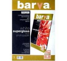 255g A4 5л бумага BARVA PROFI Белый Суперглянец (IP-R255-T01)