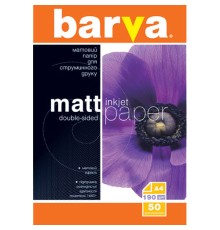 190g A4 50л бумага BARVA Матовая Двусторонняя (IP-B190-057)