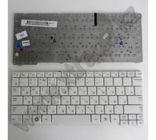 Клавиатура для ноутбука SAMSUNG NF110/N310 белая, англ. Клавиатура для ноутбука SAMSUNG NF110/N310 белая, англ.
