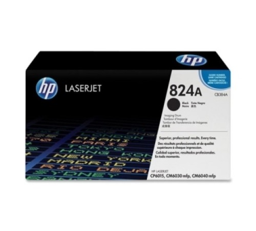 Картридж HP (CB384A) black 824Bk_Drum для Color LJ CP6015 / CM6040 original