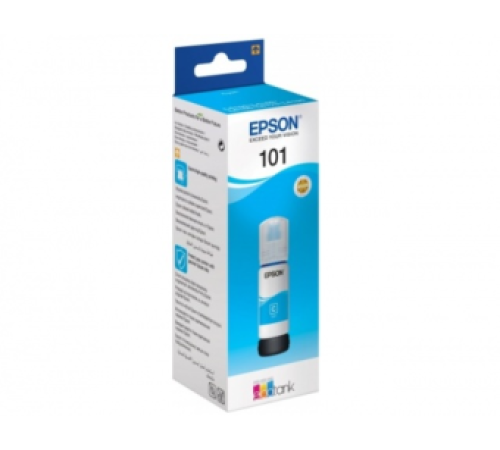 Контейнер с чернилами  №101 cyan EPSON EcoTank - L4150/ L4160/ L6160/ L6170 70ml. ОЕМ