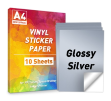 160g А4 100л Бумага самоклеящаяся GLOSSY (210*297mm)