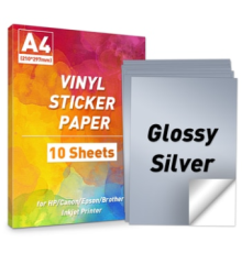 160g А4 100л Бумага самоклеящаяся GLOSSY (210*297mm)