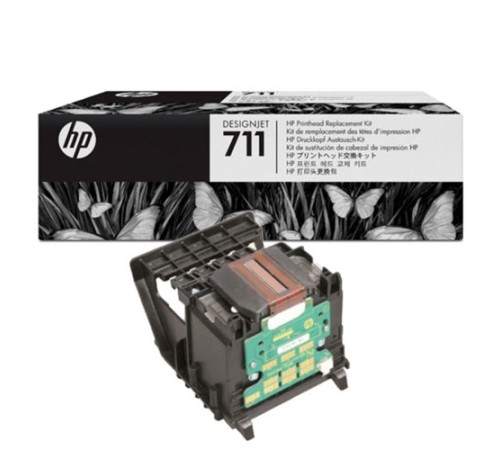 Комплект замены печатающей головки для плоттеров HP 711 C1Q10A original Комплект замены печатающей головки для плоттеров HP 711 C1Q10A original