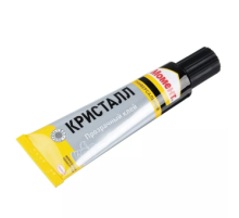 Клей MOMENT Кристалл ПРОЗРАЧНЫЙ для мягкого и жесткого поливинилхлорида, оргстекла, дерева, металла, резины, пробки, ткани, поролона, бумаги, картона, фарфора, керамики, стекла 30мл.