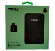 Корпус для жесткого диска SSD с адаптером Tecsa  С ФЛЕШКОЙ