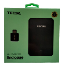 Корпус для жесткого диска SSD с адаптером Tecsa  С ФЛЕШКОЙ
