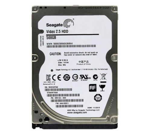 Жесткий диск Seagate Video 2.5 HDD ST500VT000 500 GB Жесткий диск Seagate Video 2.5 HDD ST500VT000 500 GB