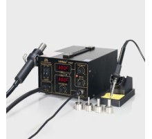 Паяльная станция Yihua-952D+ (фен+паяльник). 