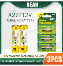 Батарейка 27A (MN27/12V), alkaline