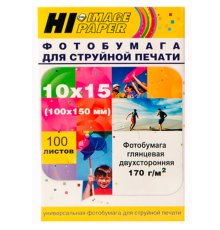 155g (10x15) 100л бумага COLORWAY Двухсторонняя Глянцевая (DH155)
