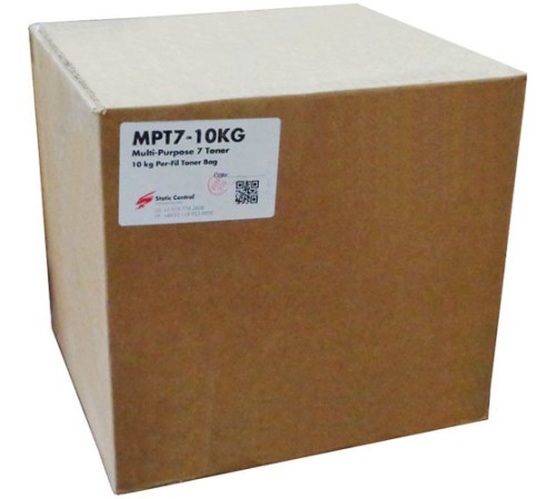 Тонер для HP UNIVERSAL STATIC CONTROL MPT7 10кг Тонер для HP UNIVERSAL STATIC CONTROL MPT7 10кг