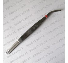 Пинцет угловой 170mm