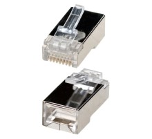 Разъем RJ45 (TP-10P10C) (cat.5e) экранированный