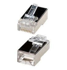 Разъем RJ45 (TP-10P10C) (cat.5e) экранированный