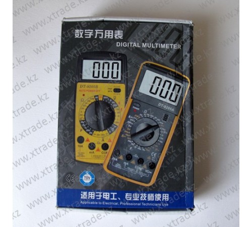 Мультиметр цифровой DT-9205A