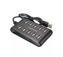 10-Port High Speed USB 2.0 Expander Hub