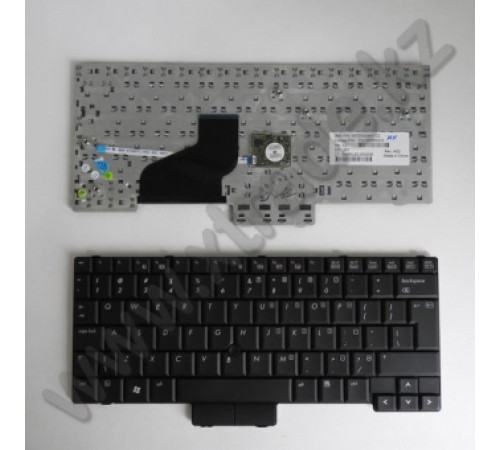 Клавиатура для ноутбука HP 2510P/2530P/2510 (HCQ44-US-BLACK-A), черная, англ. Клавиатура для ноутбука HP 2510P/2530P/2510 (HCQ44-US-BLACK-A), черная, англ.