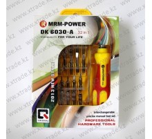 Отвертка 30 насадок и пинцет набор (6030С)