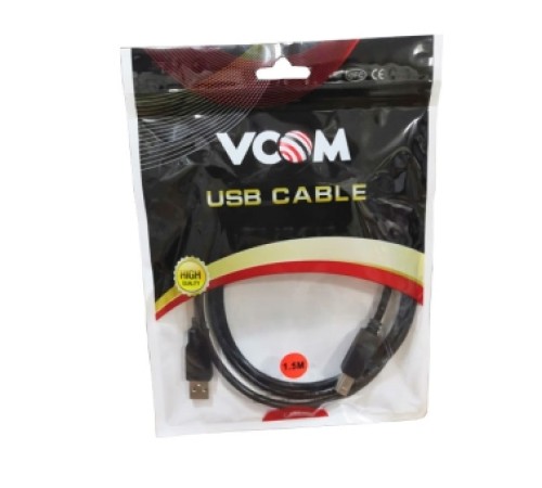 Cable USB AM-BM 1.5m экранированный д/принтера V COM Cable USB AM-BM 1.5m экранированный д/принтера V COM
